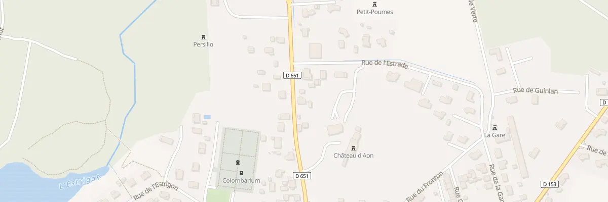 Plan du 756 Rue des Forgerons à Brocas