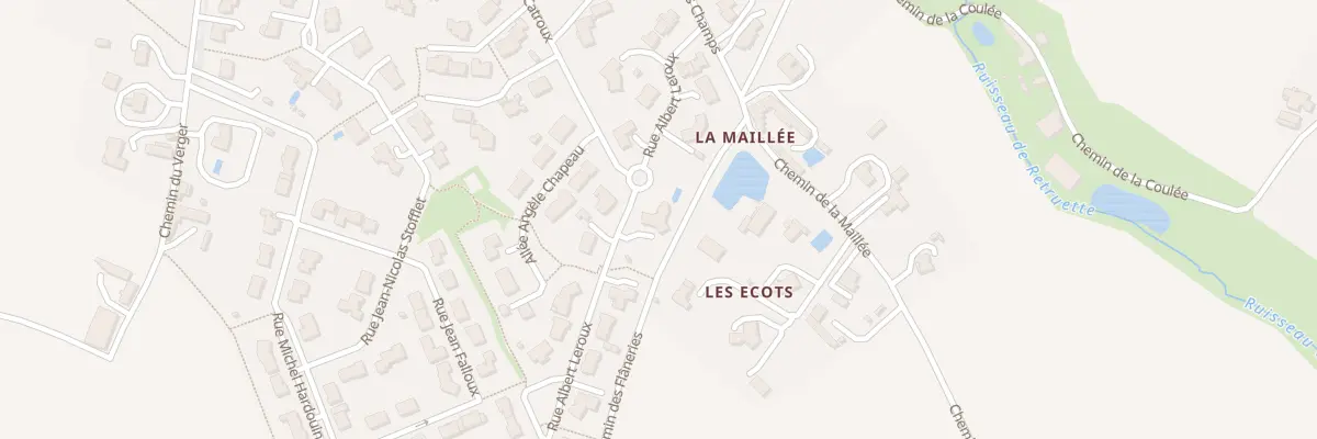 Plan du 9 Rue Albert Leroux à Lys-Haut-Layon