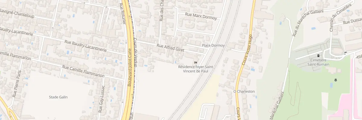 Plan du 35T Rue Alfred Giret à Cenon