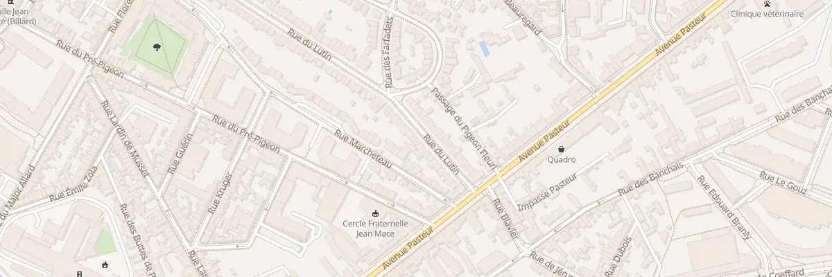 Plan du 98 Rue du Lutin à Angers