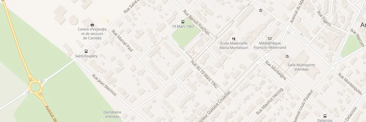 Plan du 10 Rue Nungesser Et Coli à Ambès