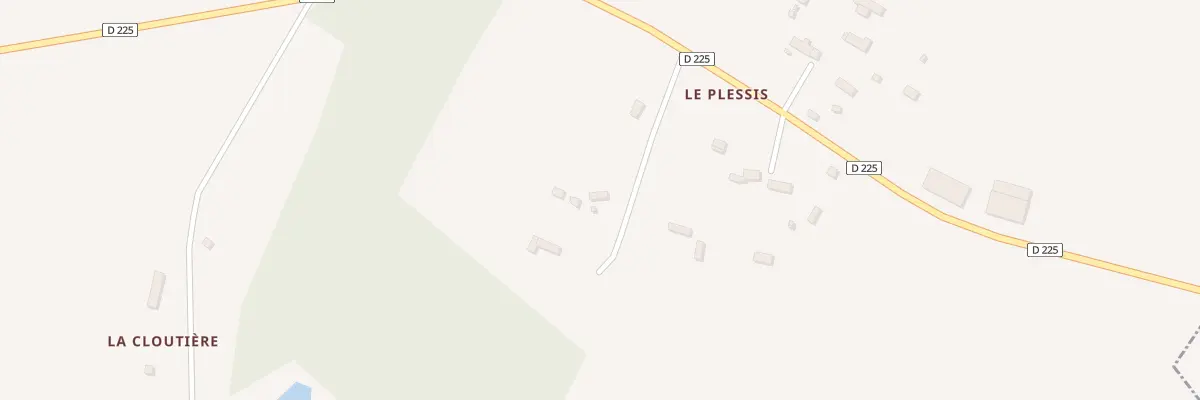 Plan du 16 Rte de la Ferrière Aux Etangs à Banvou