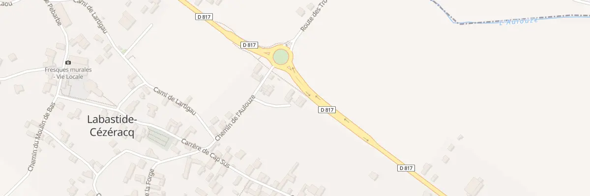 Plan du 8 Che de l’Aulouze à Labastide-Cézéracq