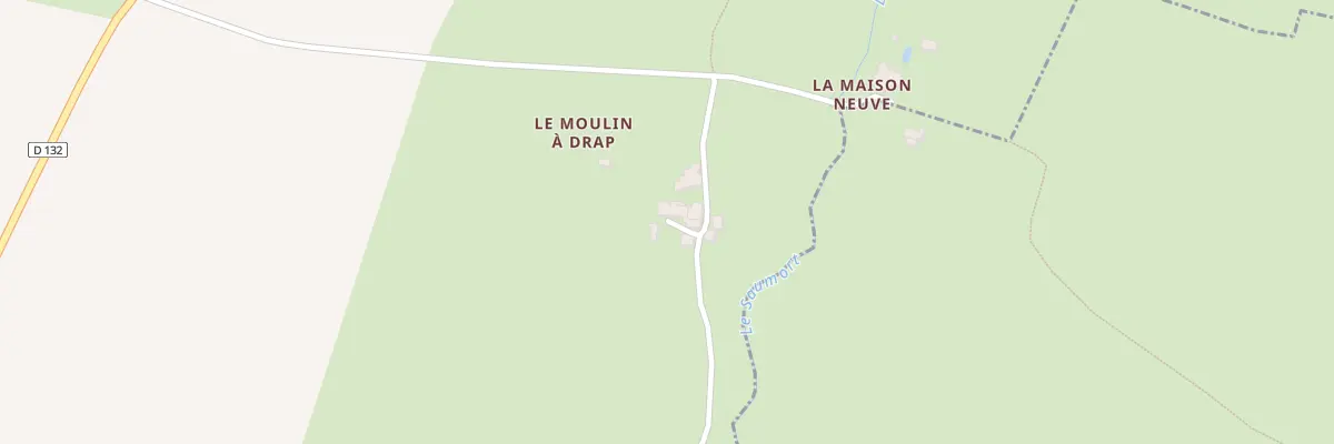 Plan du 5157 Le Peu à Beugnon-Thireuil