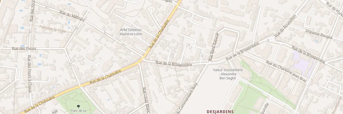 Plan du 7B Rue de la Brisepotière à Angers