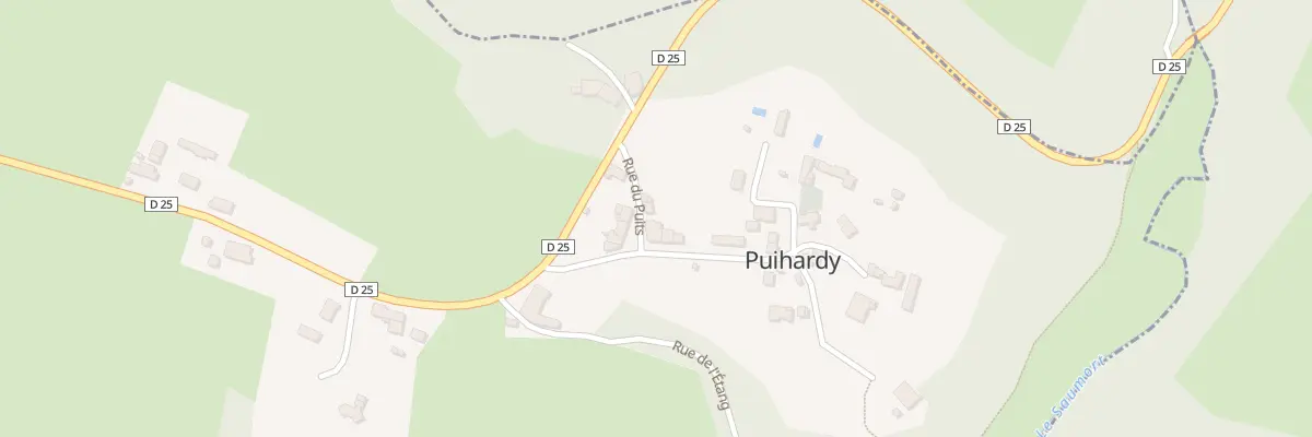 Plan du 5008 Puy Hardy à Puihardy