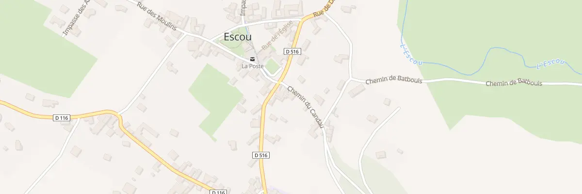 Plan du 5029 Loustalot à Escou