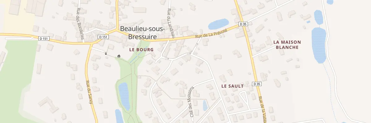 Plan du 20 Rue du Grand Logis Beaulieu à Bressuire