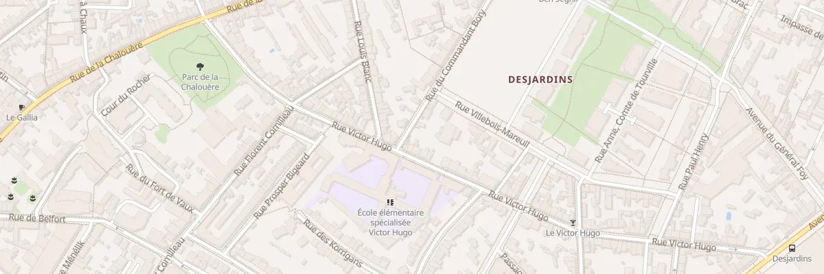 Plan du 7 Rue du Cdt Bory à Angers