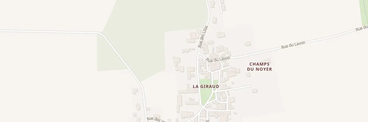 Plan du 7 Rue des Lilas à Asnières-la-Giraud