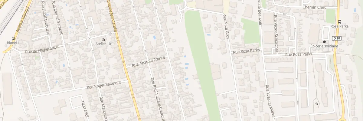 Plan du 34 Rue de la Paix à Floirac