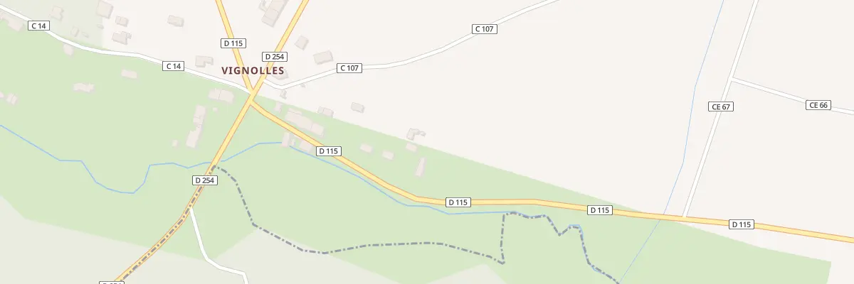 Plan du 225 Rte des Moulins de la Livenne à Val-de-Livenne