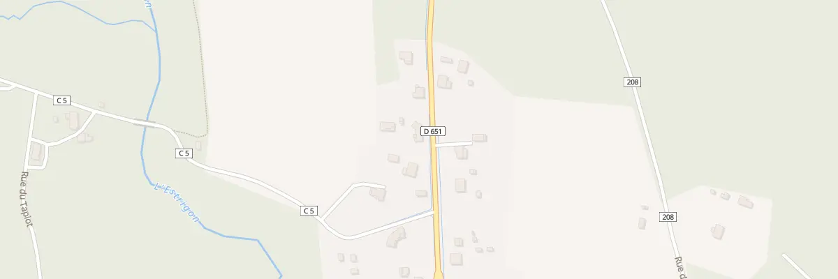 Plan du 1155 Rue des Forgerons à Brocas