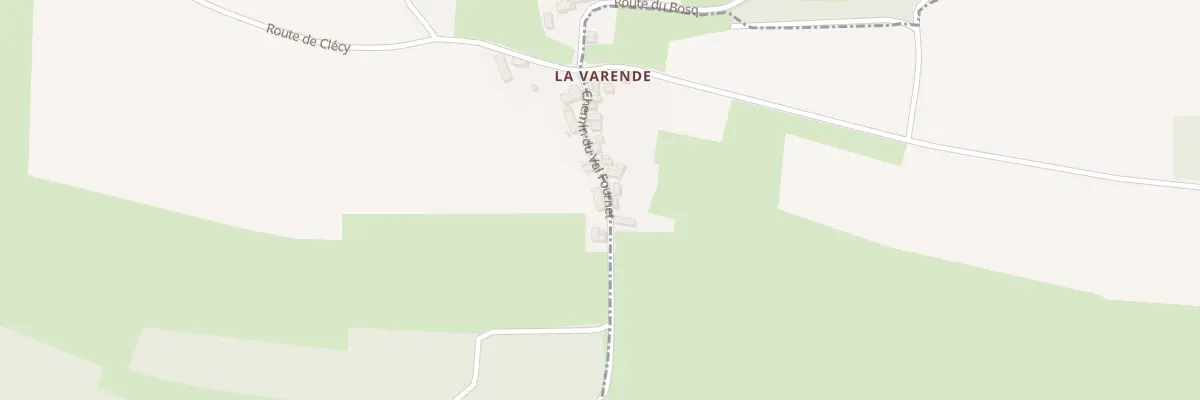 Plan du 6 Che du Val Fournet à Clécy