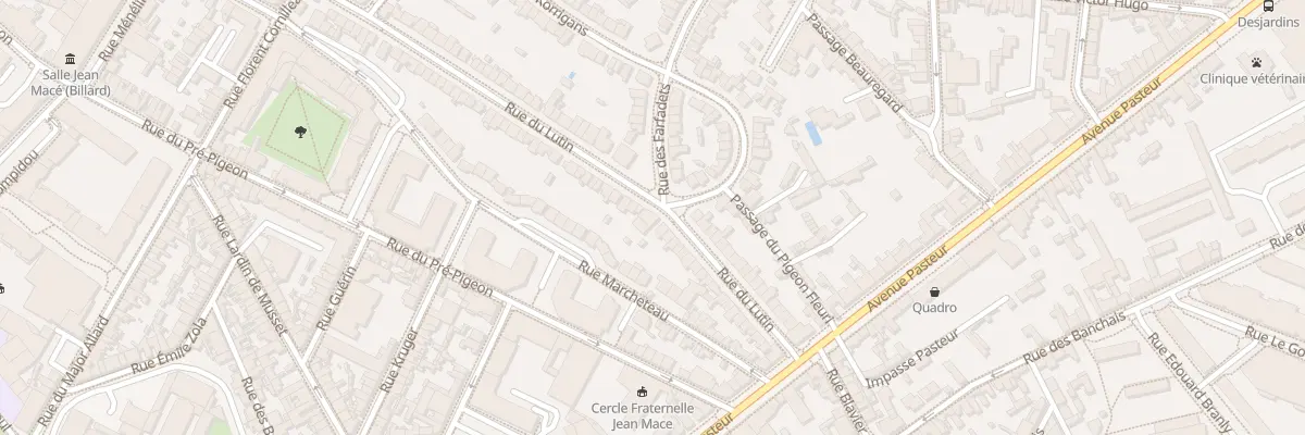 Plan du 80 Rue du Lutin à Angers
