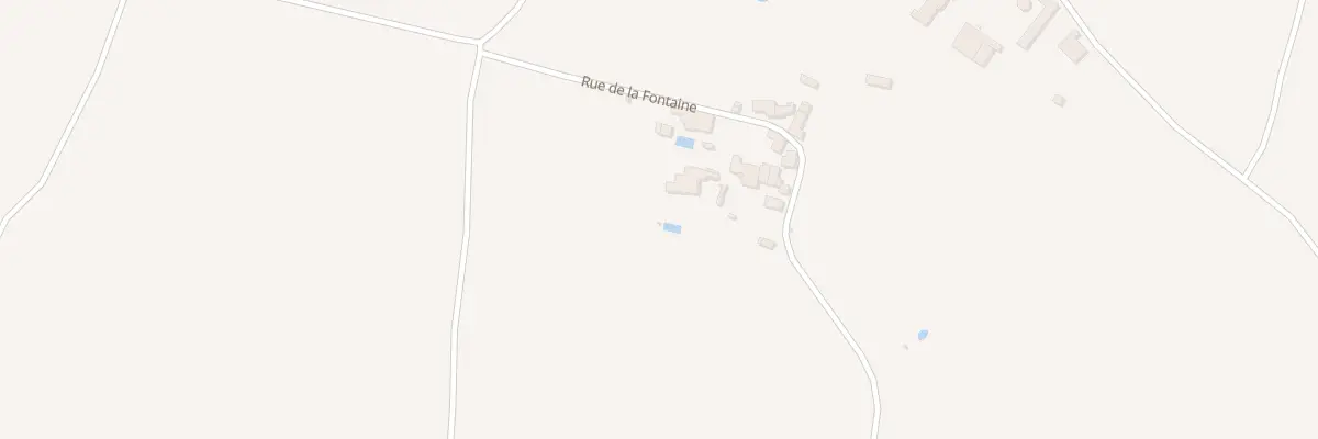 Plan du 34 Rue de la Fontaine à Vallans