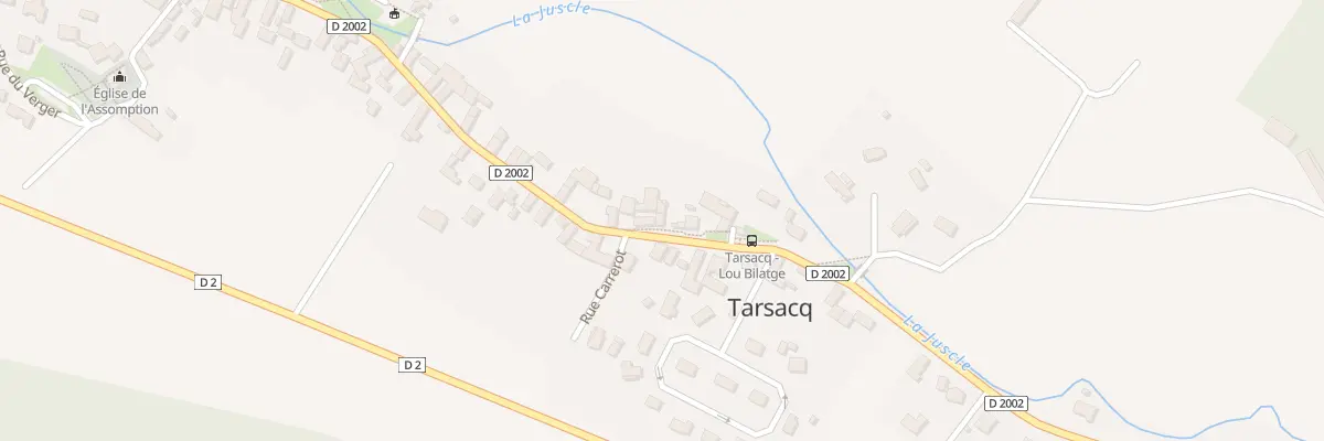Plan du 8 Rue Principale à Tarsacq