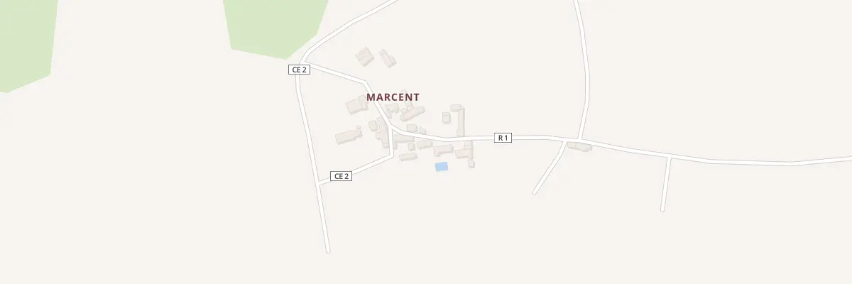 Plan du 5 Marcent Le Housseau au Housseau-Brétignolles