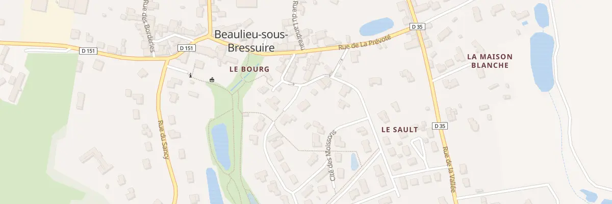 Plan du 16 Rue du Grand Logis Beaulieu à Bressuire