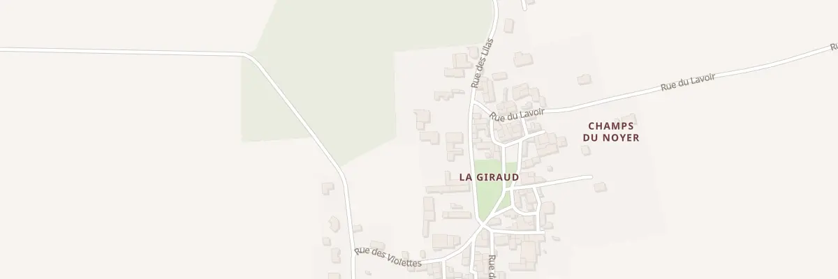 Plan du 5 Rue des Lilas à Asnières-la-Giraud