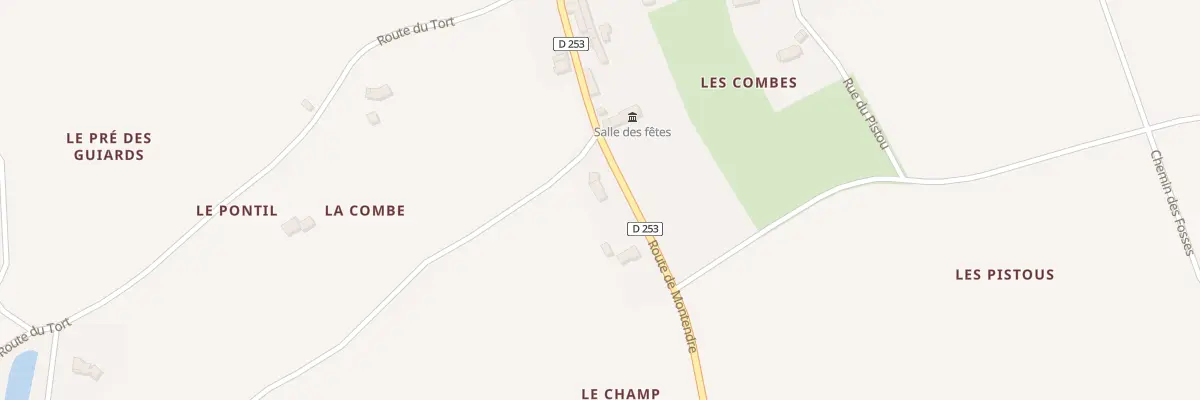 Plan du 10 Rte de Montendre à Saint-Sigismond-de-Clermont