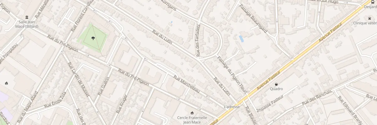 Plan du 78 Rue du Lutin à Angers
