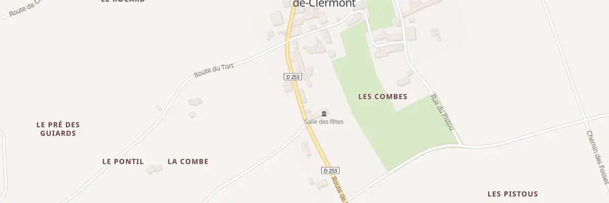 Plan du 9 Rte de Montendre à Saint-Sigismond-de-Clermont