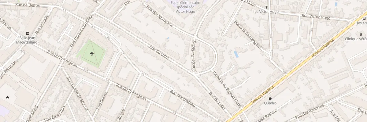 Plan du 53 Rue du Lutin à Angers