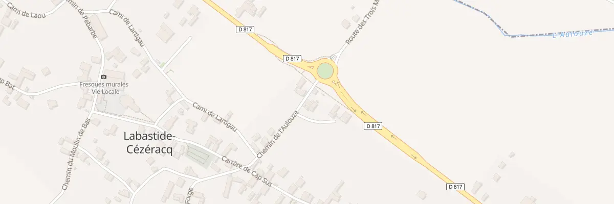 Plan du 12 Che de l’Aulouze à Labastide-Cézéracq