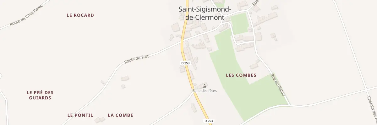 Plan du 7 Rte de Montendre à Saint-Sigismond-de-Clermont