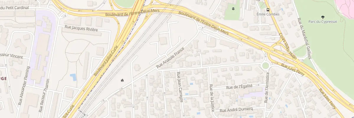 Plan du 53 Rue Anatole France à Cenon