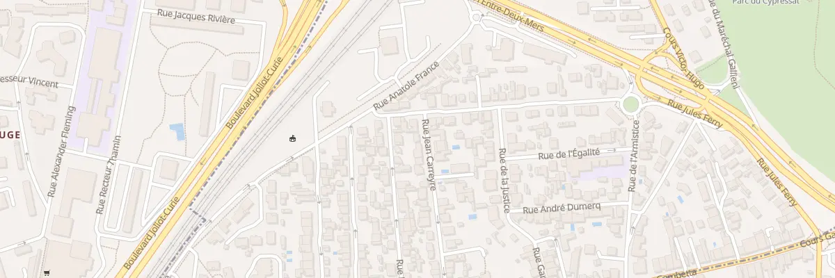 Plan du 37 Rue Jean Carrere à Cenon