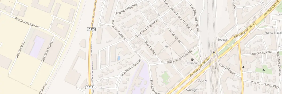 Plan du 27 Rue Jules Guesde à Cenon