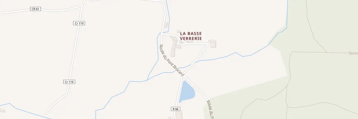 Plan du 1340 Rue du Pont Brocard à Champsecret