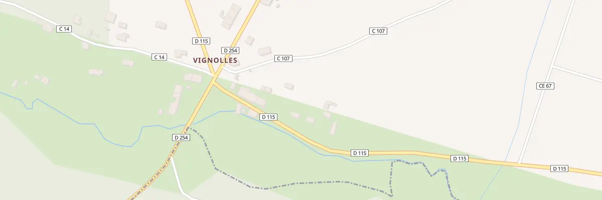 Plan du 155 Rte des Moulins de la Livenne à Val-de-Livenne