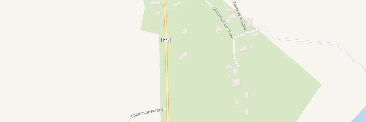 Plan du 915 Rte des Pyrénées à Monségur