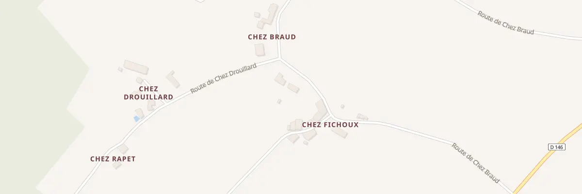 Plan du 8 Rte de Chez Braud à Mosnac