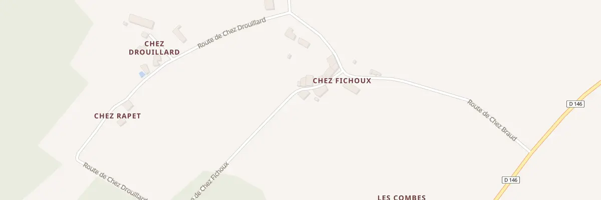 Plan du 7 Rte de Chez Fichoux à Mosnac