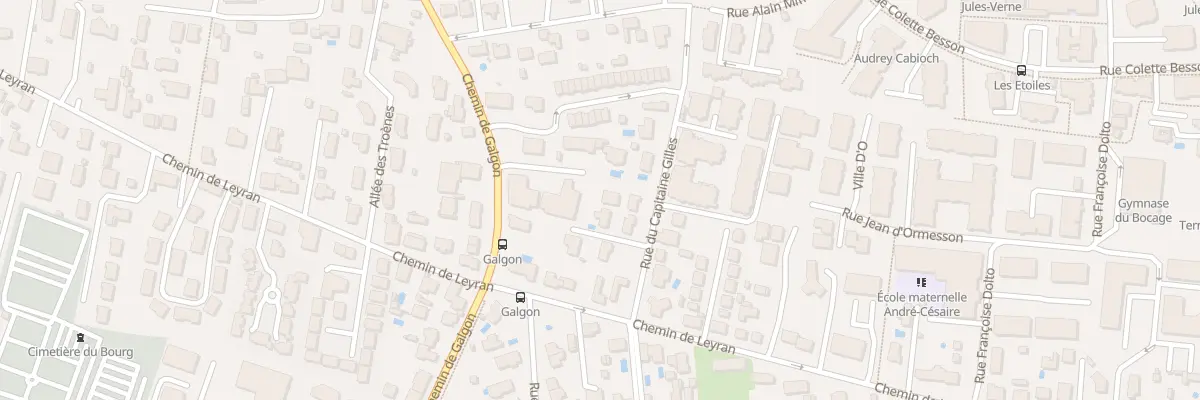 Plan du 35T Rue du Capitaine Gilles à Villenave-d’Ornon