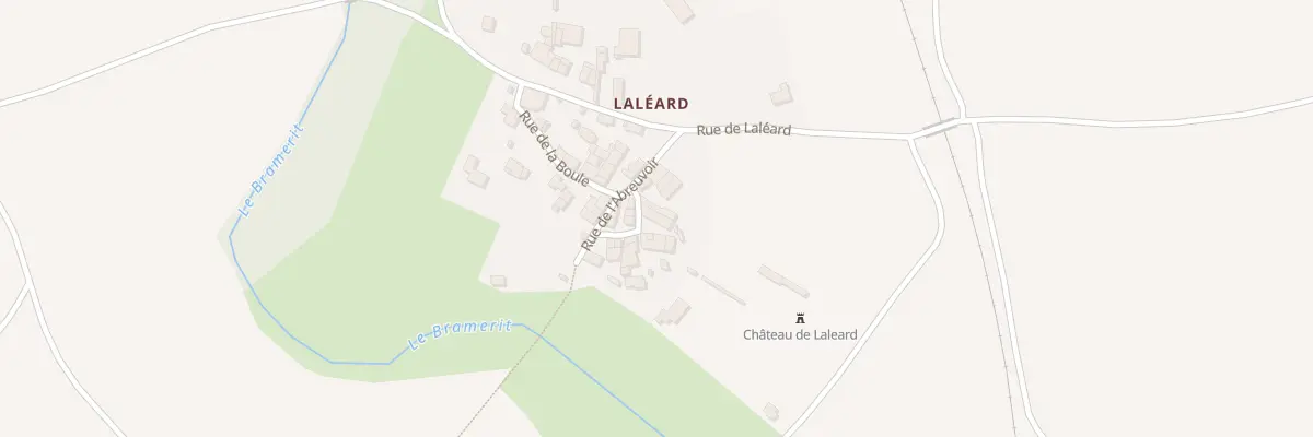 Plan du 5171 Laleard Sud à Saint-Hilaire-de-Villefranche