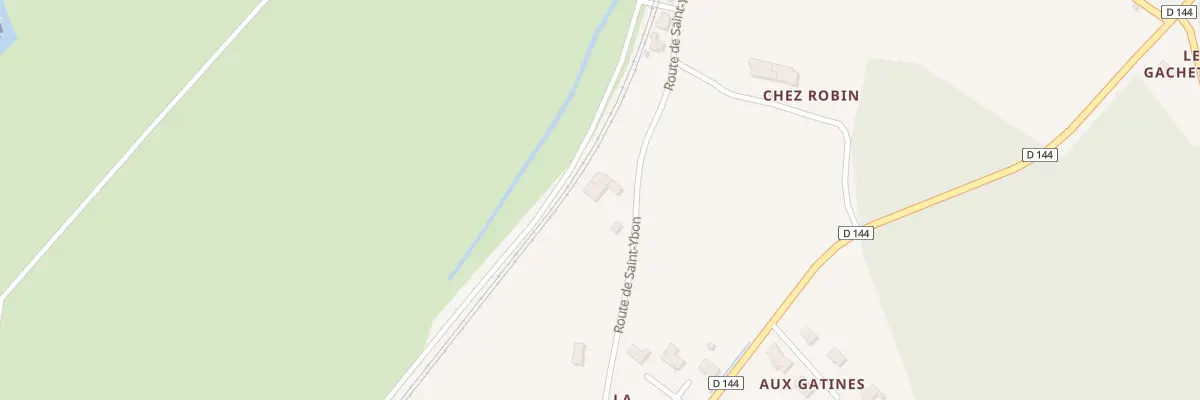 Plan du 27 Rte de Saint Ybon à Fléac-sur-Seugne