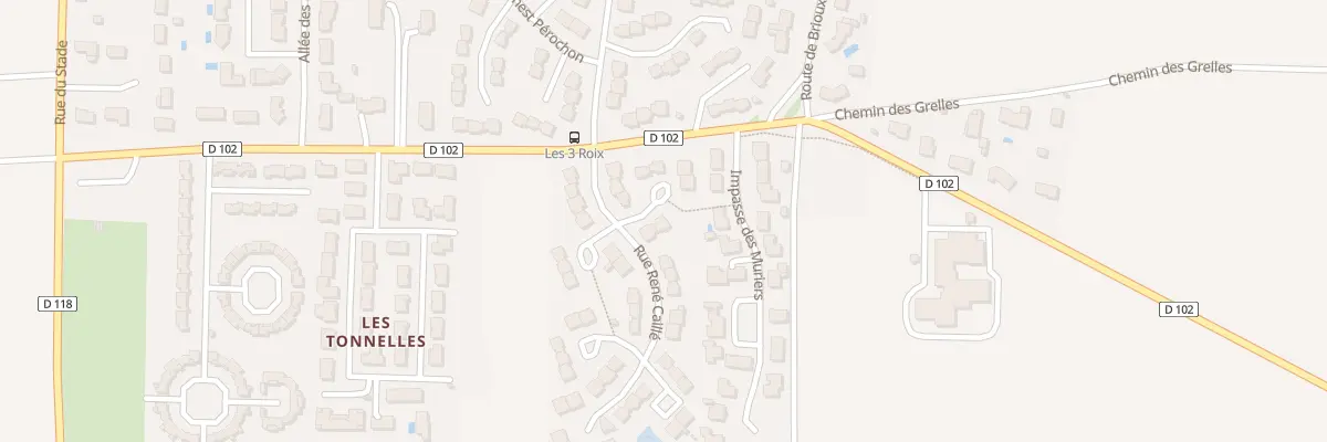 Plan du 9 All Samuel Champlain à Frontenay-Rohan-Rohan