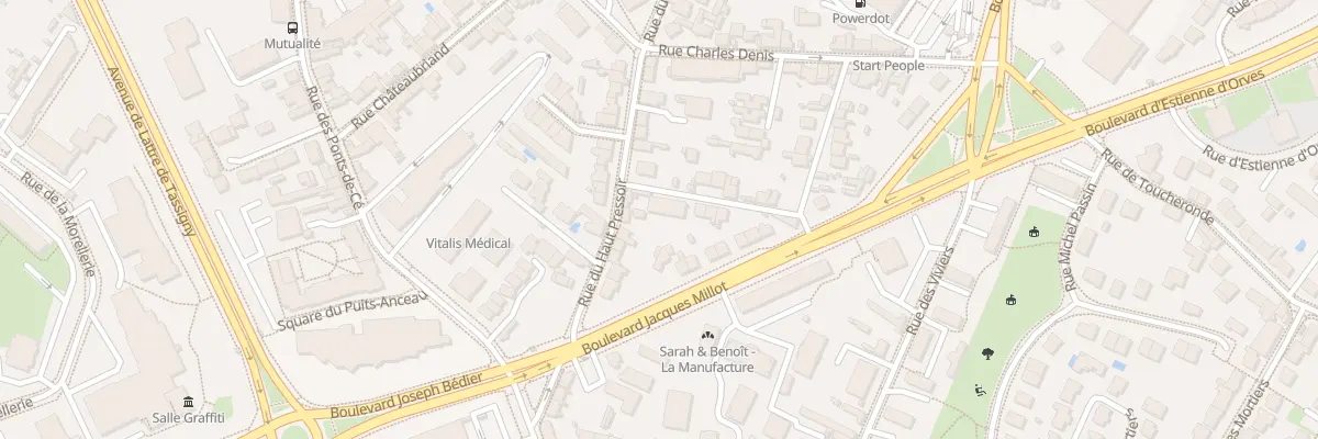 Plan du 123 Rue Haut Pressoir à Angers
