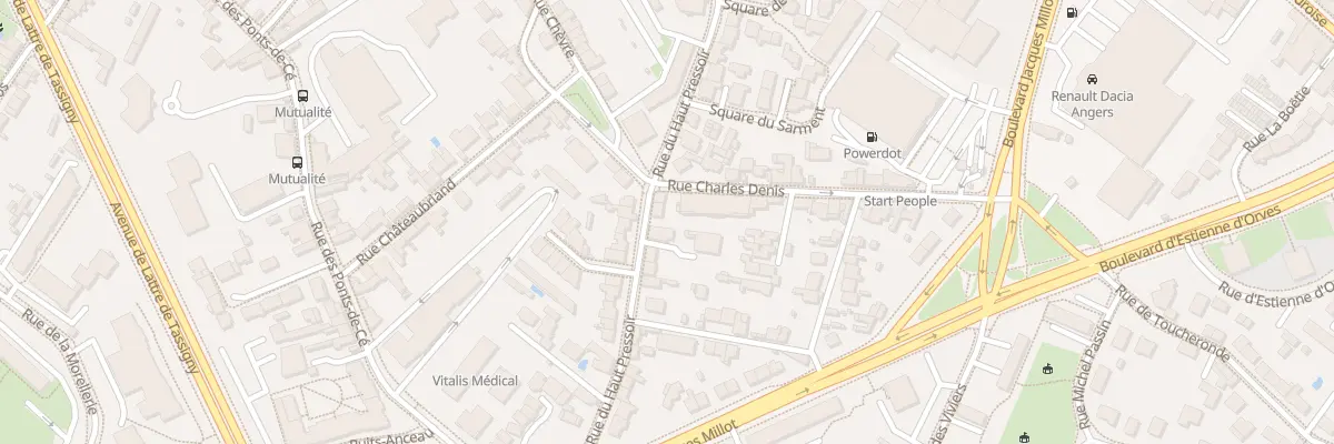 Plan du 99 Rue Haut Pressoir à Angers