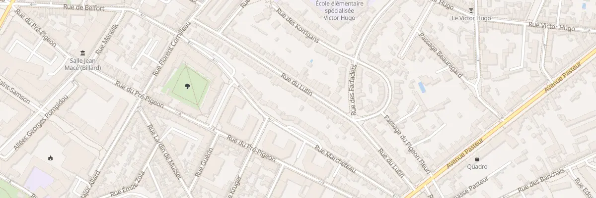 Plan du 58 Rue du Lutin à Angers