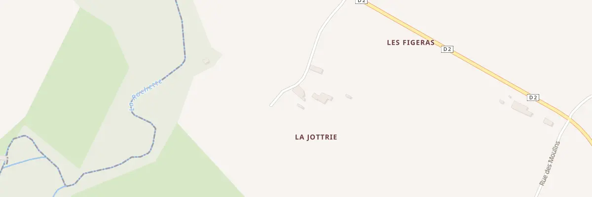 Plan du 9 La Jottrie à Clion