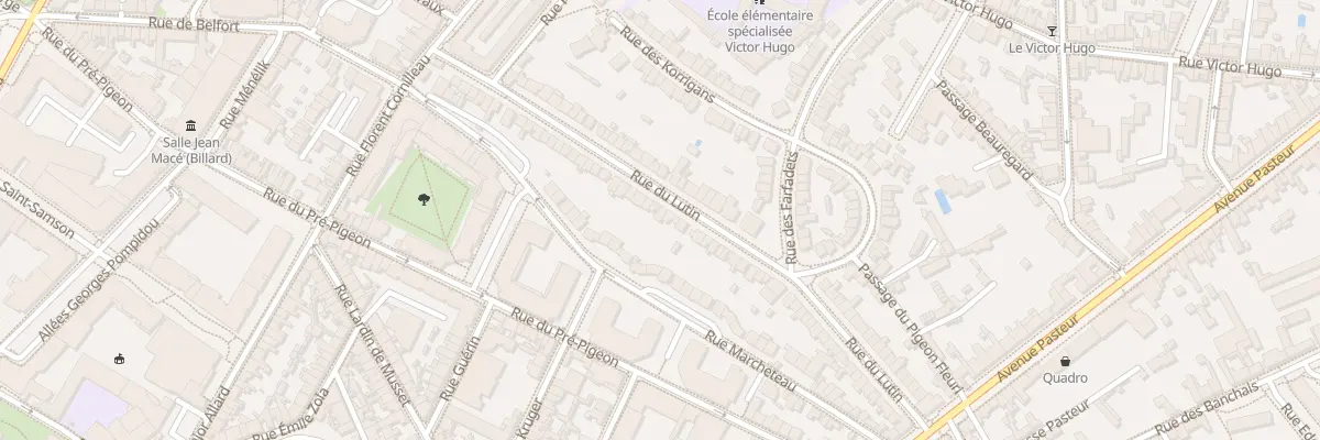 Plan du 56 Rue du Lutin à Angers