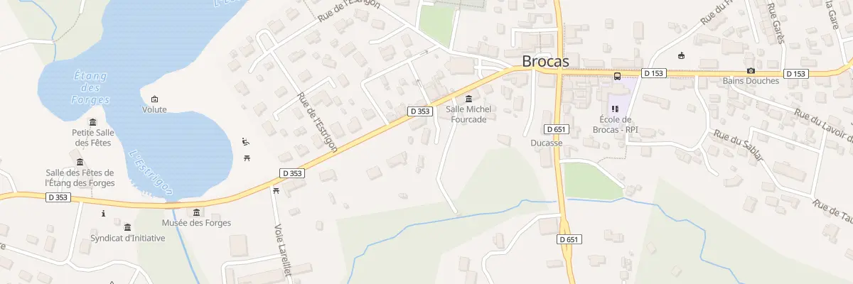 Plan du 87 Rue Tinarage à Brocas