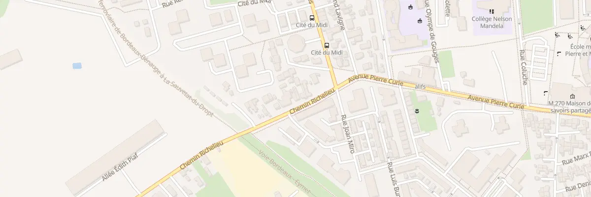 Plan du 13 Rue Richelieu à Floirac