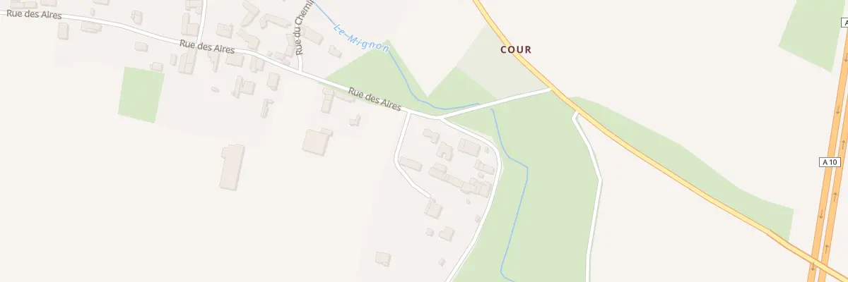 Plan du 36 Rue des Aires à Dœuil-sur-le-Mignon